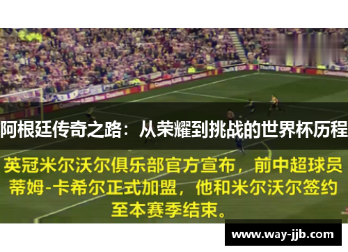 阿根廷传奇之路：从荣耀到挑战的世界杯历程